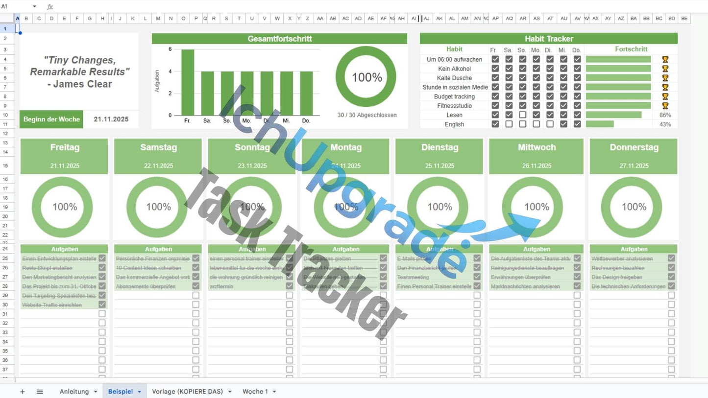 Habit & Task - Tracker (DE)